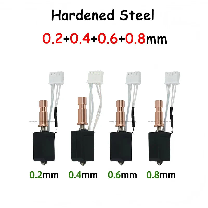 Ceramic Hotend Upgrade Kit for Kobra S1 & S1 Combo — 24V 48W 200K Thermistor Fast-Heating up to 300°C
