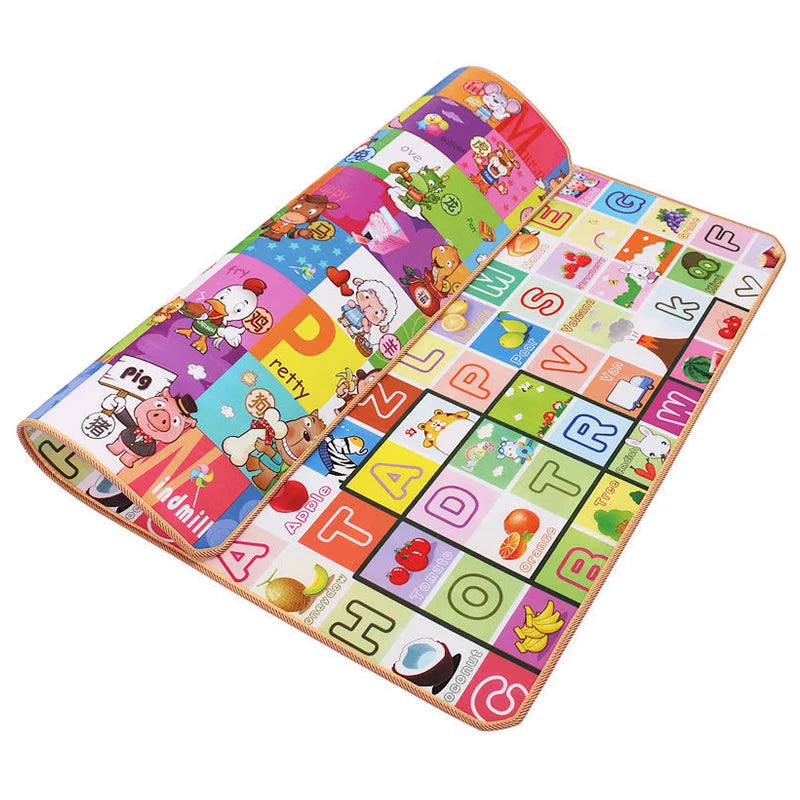 Baby Play Mat 200x180x0.5 cm (78.7x70.9x0.2 in) Foldable Foam Crawling Mat Nursery Kids Playmat