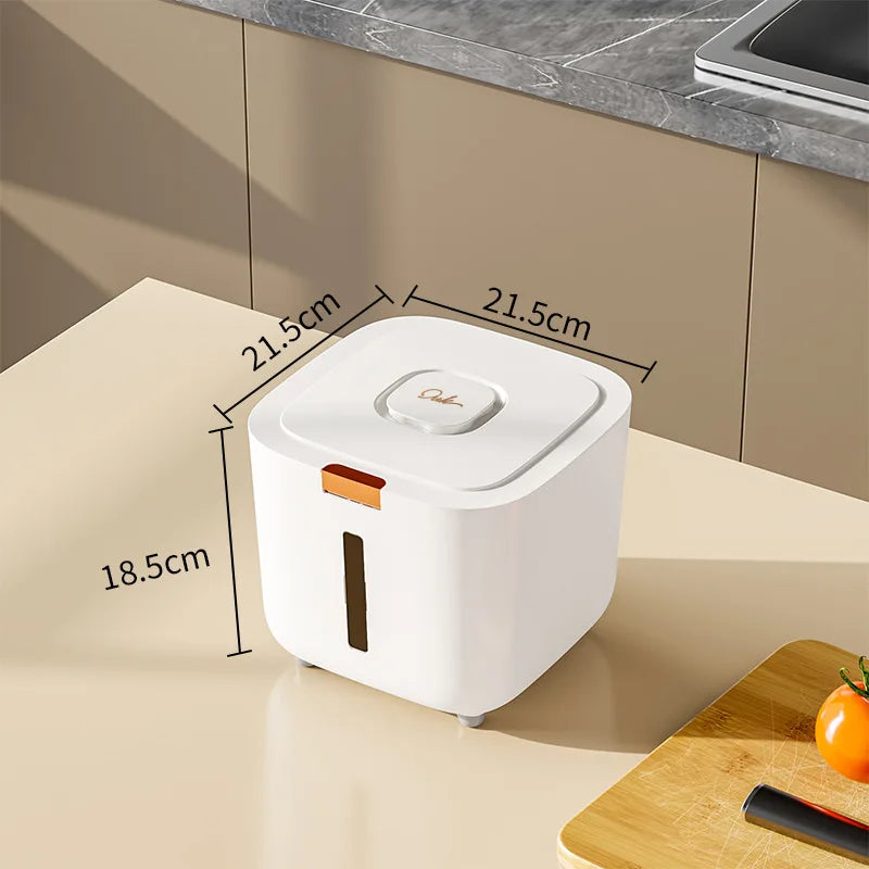 Large Pet Food Storage Barrel - Airtight Moisture-Proof Dog & Cat Food Container