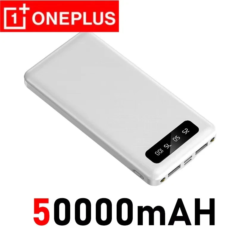200000mAh 120W Portable Power Bank with LED Digital Display, Fast Charging USB-C External Battery for Smartphones & Tablets