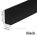Silicone Shower Threshold Water Dam Strip — Bottom Seal for Glass Shower Door, Wet/Dry Separation, Adjustable 50–300cm (1.64–9.84ft), Heights 3–5cm (1.18–1.97in)