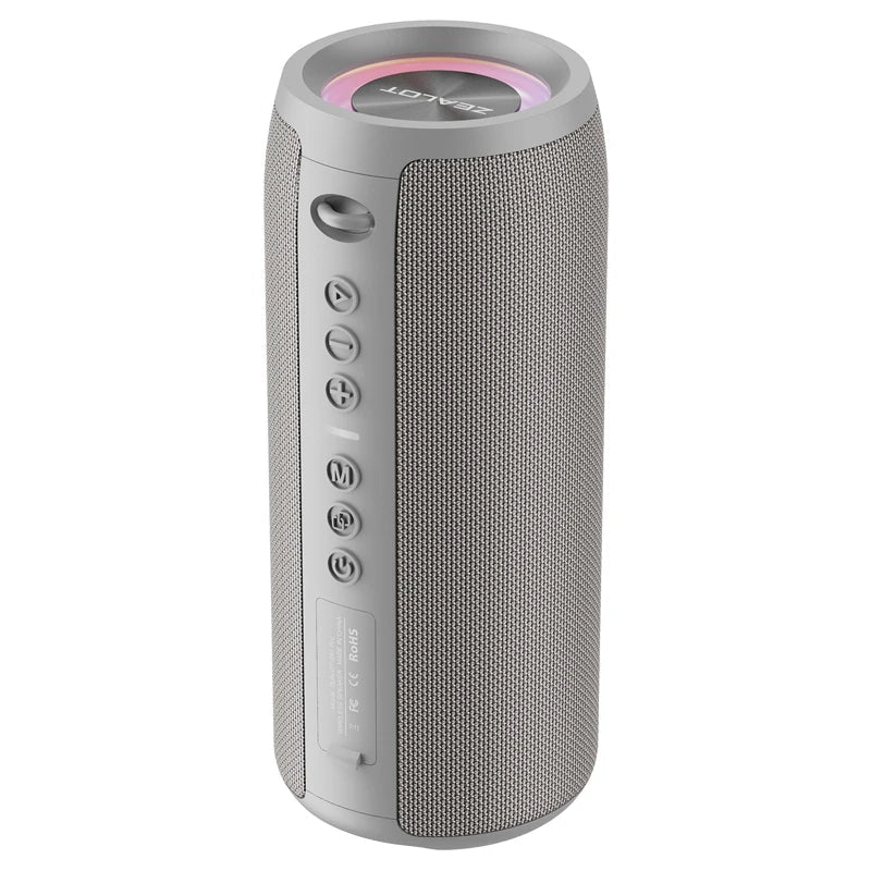 40W Bluetooth 5.2 Portable Speaker, IPX5 Waterproof 3D Stereo Bass TWS Boom Box, 4000mAh