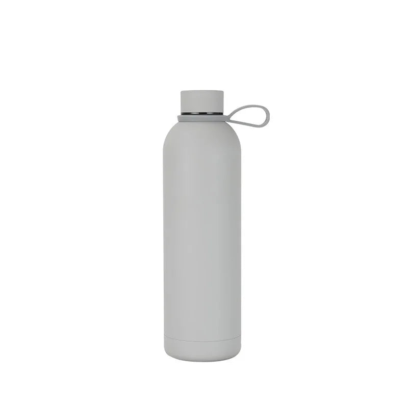 Personalized Stainless Steel Vacuum Water Bottle 17oz (500ml), Custom Name Laser Engraved Sports Tumbler