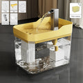 Automatic Recirculating Pet Water Dispenser & Smart Feeder for Cats & Dogs