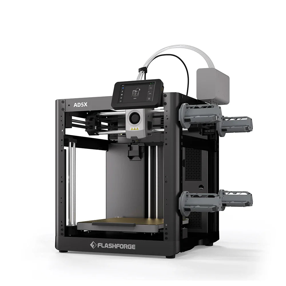 Multi-Color 3D Printer with Intelligent Filament System, One-Click Auto Leveling & Wi‑Fi — 220×220×220 mm (8.66×8.66×8.66 in)