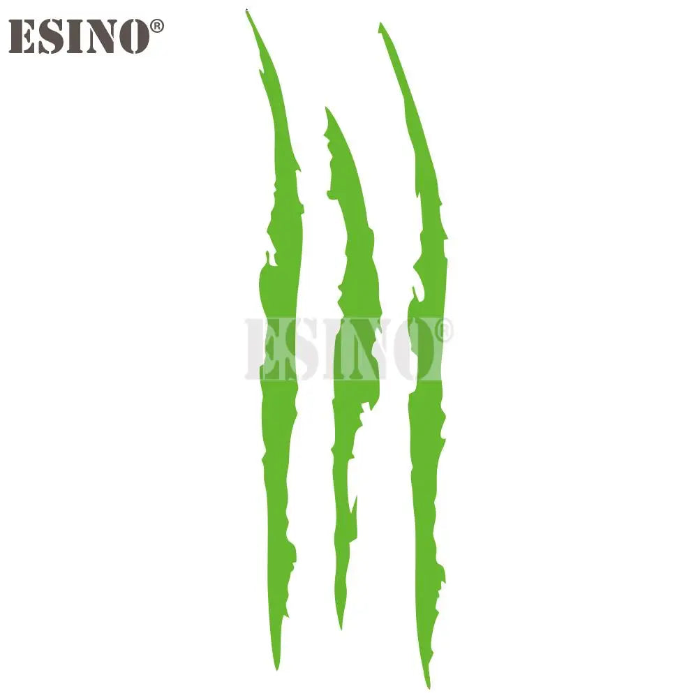 Ghost Claw Car Decal Vinyl Sticker - Claw Scratch Headlight & Body Stripe Graphic, PVC, Multiple Sizes (22 x 6.5 to 120 x 35.5 cm / 8.7 x 2.6 to 47.2 x 14 in)