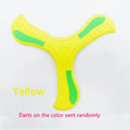 Soft Foam Boomerang Flying Disc (10.2 in / 26 cm) - Three-Leaf Cross Throwing Toy for Kids & Adults, Safe EVA Outdoor Toy