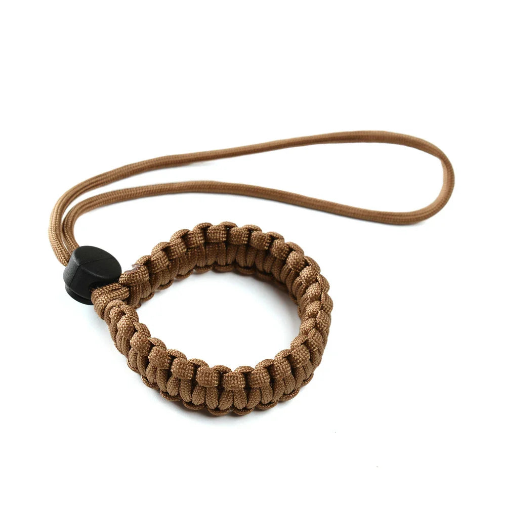 Hands-Free Dog Leash Wrist Strap 22cm (8.6 in) Adjustable Anti-Fall Wristband for Retractable Leashes, Small to Large Dogs & Puppies