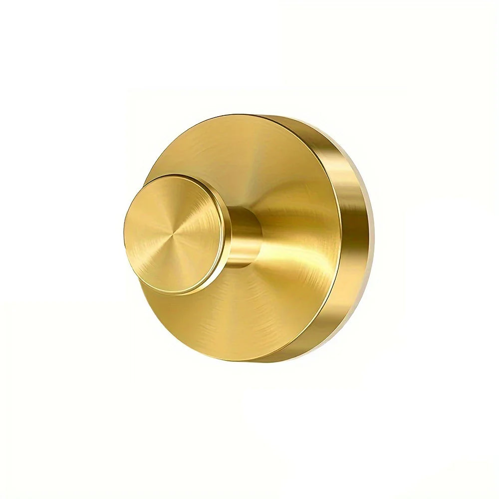 Reusable Stainless Steel Suction Cup Hook Punch-Free Waterproof Wall Mount for Kitchen and Bathroom Towel & Clothes Hanger