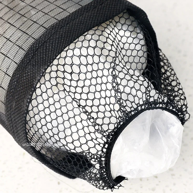 Wall-Mount Plastic Bag Holder Dispenser Hanging Kitchen Trash & Grocery Bag Organizer (1-5 Pack)