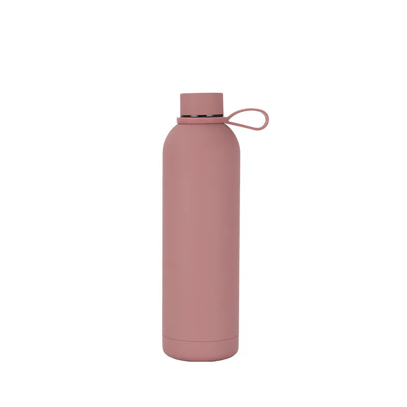 Personalized Stainless Steel Vacuum Water Bottle 17oz (500ml), Custom Name Laser Engraved Sports Tumbler
