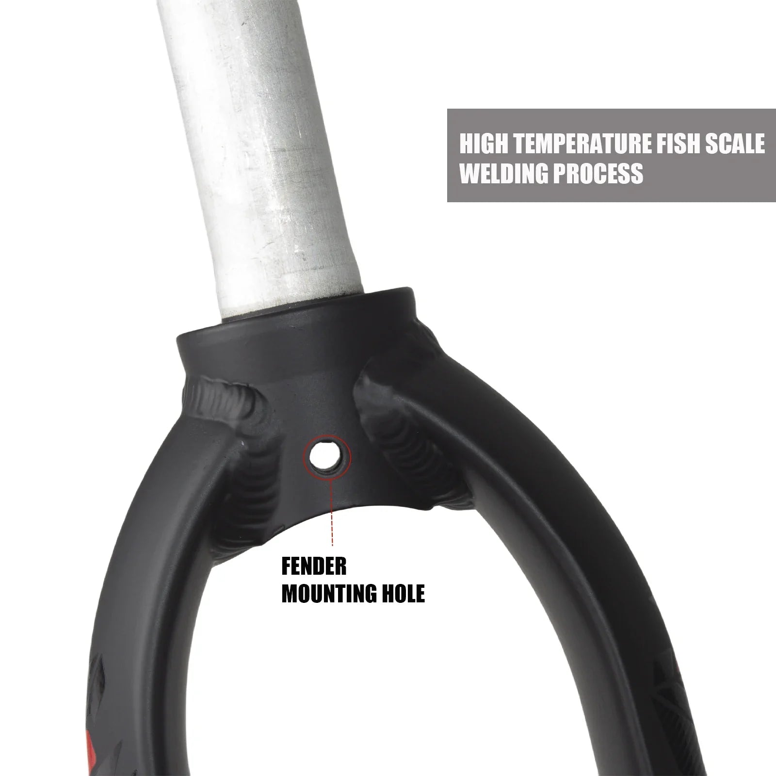 Ultra-Light Aluminum Alloy MTB Front Fork — Compatible with 26/27.5/29 in Wheels, Disc Brake, Quick-Release Legs
