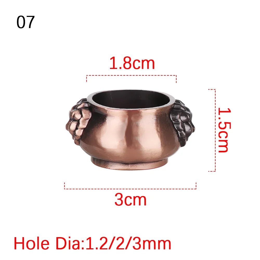 Antique Metal Incense Burner - Aladdin Lamp Style Aroma Diffuser for Home Decor and Air Purification