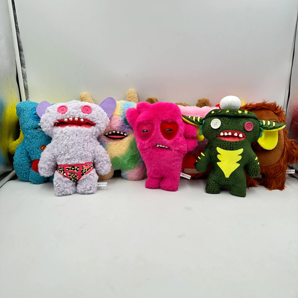 Budgie Monster Plush Toy – 8.7 in (22 cm) Quirky Ugly Collectible Soft Plush