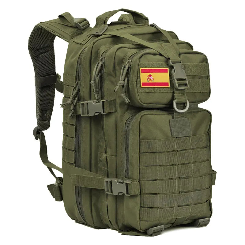 Tactical Backpack 45L/32L/25L Waterproof Large Capacity Travel Rucksack Multi-Functional Outdoor Daypack (Unisex)