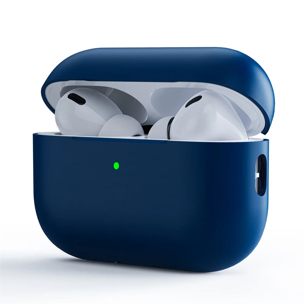 Ultra-Thin Silicone Earbud Case — Protective Charging Case Cover for True Wireless Earbuds (Lightweight, Anti-Slip)