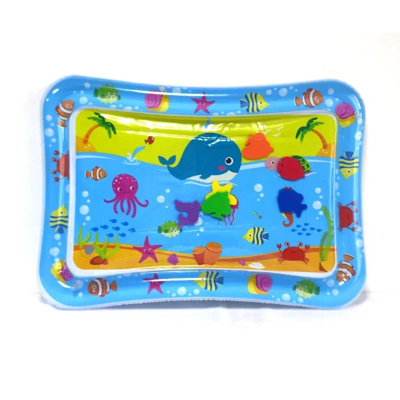 Inflatable Baby Water Play Mat Tummy Time Sensory Activity 66 x 50 cm (26 x 20 in)