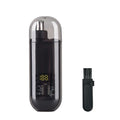 USB-C Rechargeable Nose & Ear Hair Trimmer - Mini Wet/Dry Dual-Blade Travel Groomer