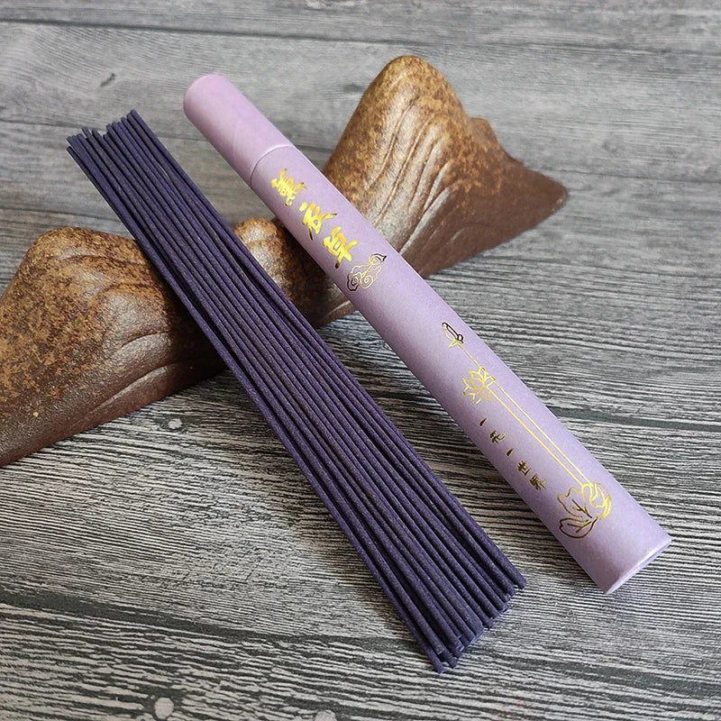 40-Pack Natural Sandalwood Incense Sticks — Lavender, Green Tea & Rose Aromas for Home, Meditation & Ceremony
