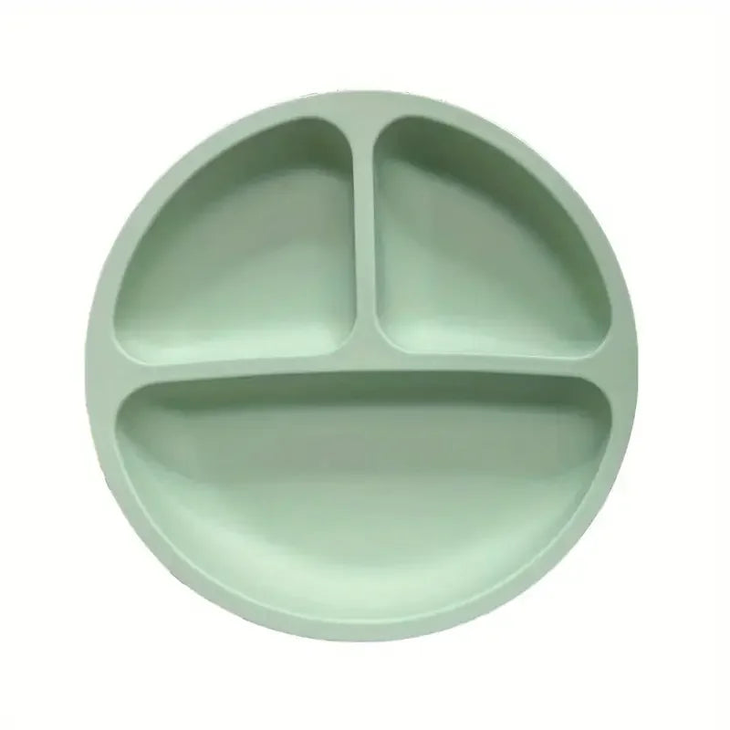 Silicone Suction Baby Plate — BPA-Free Toddler Feeding Bowl, Non-Slip Kids Dinnerware