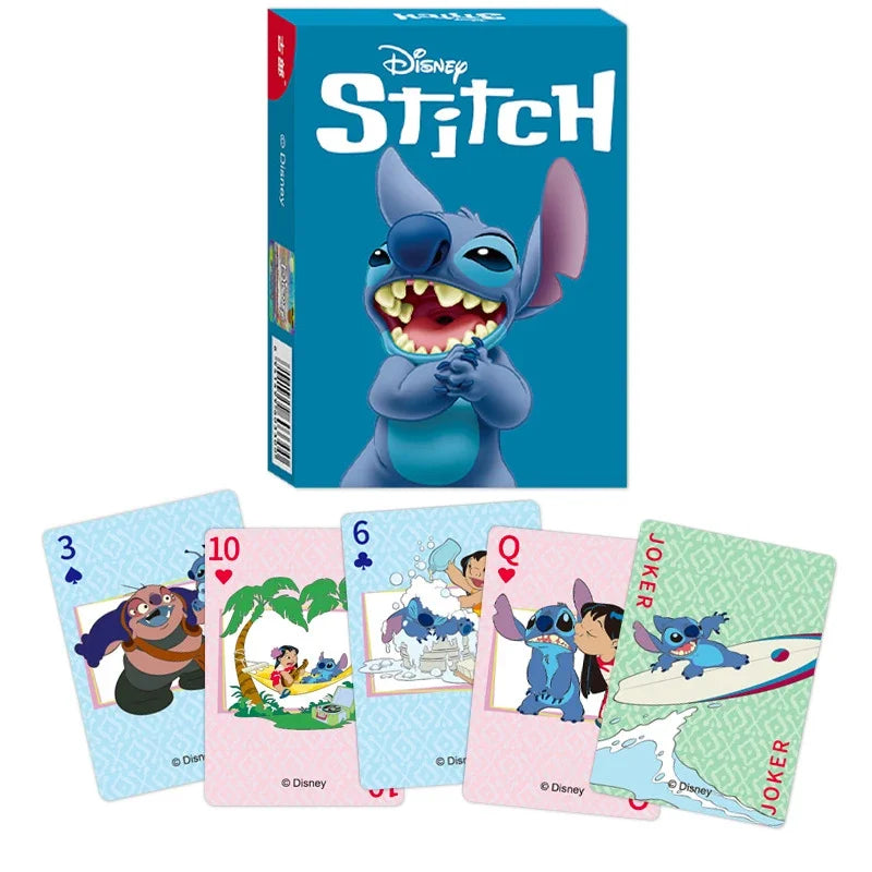Stitch & Lots-o'-Huggin' Bear Poker Playing Cards - Character Deck for Family Game Night