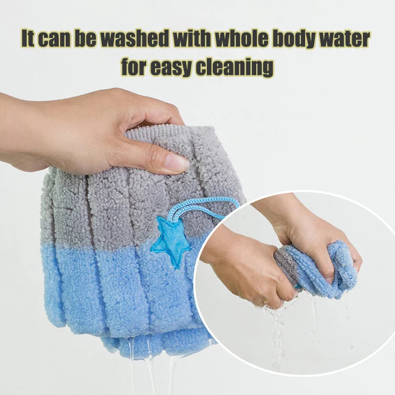 Universal Thick Knit Toilet Seat Cover Cushion - Soft Washable Padded Toilet Seat Warmer with Lid Handle