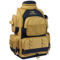 Lightweight Tactical Fishing Tackle Backpack with Soft Tackle Box and Rain Cover