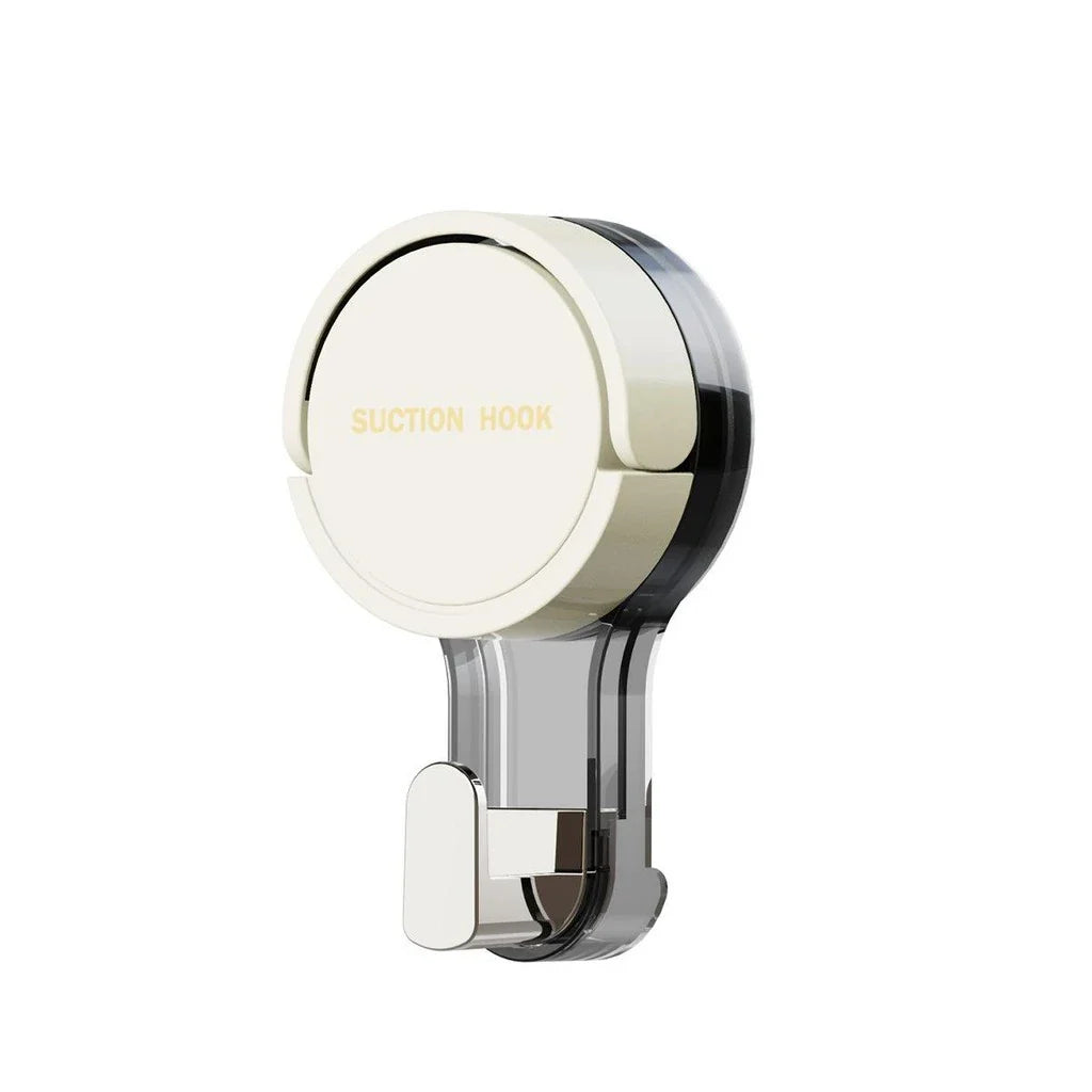 Strong Suction Cup Traceless No-Drill Adhesive Hook for Bathroom, Kitchen, Door, Toilet