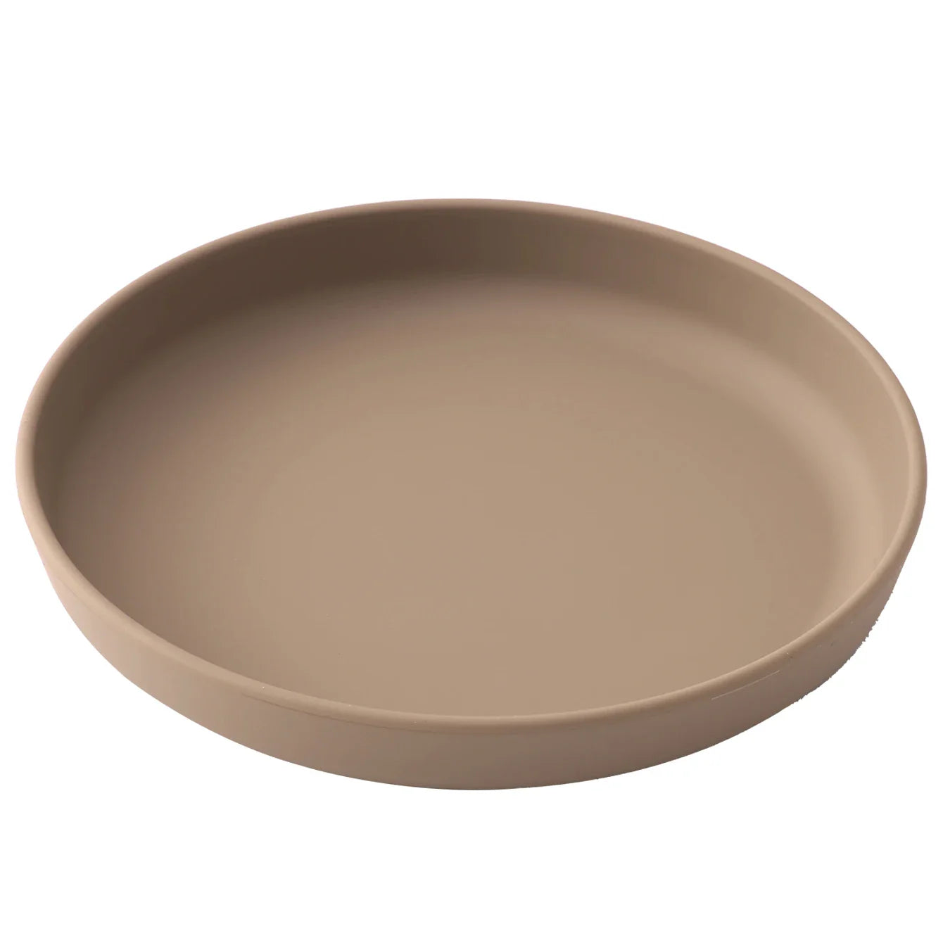 Food-Grade Silicone Baby Plate with Suction Base — Anti-Slip BPA-Free Toddler Feeding Bowl