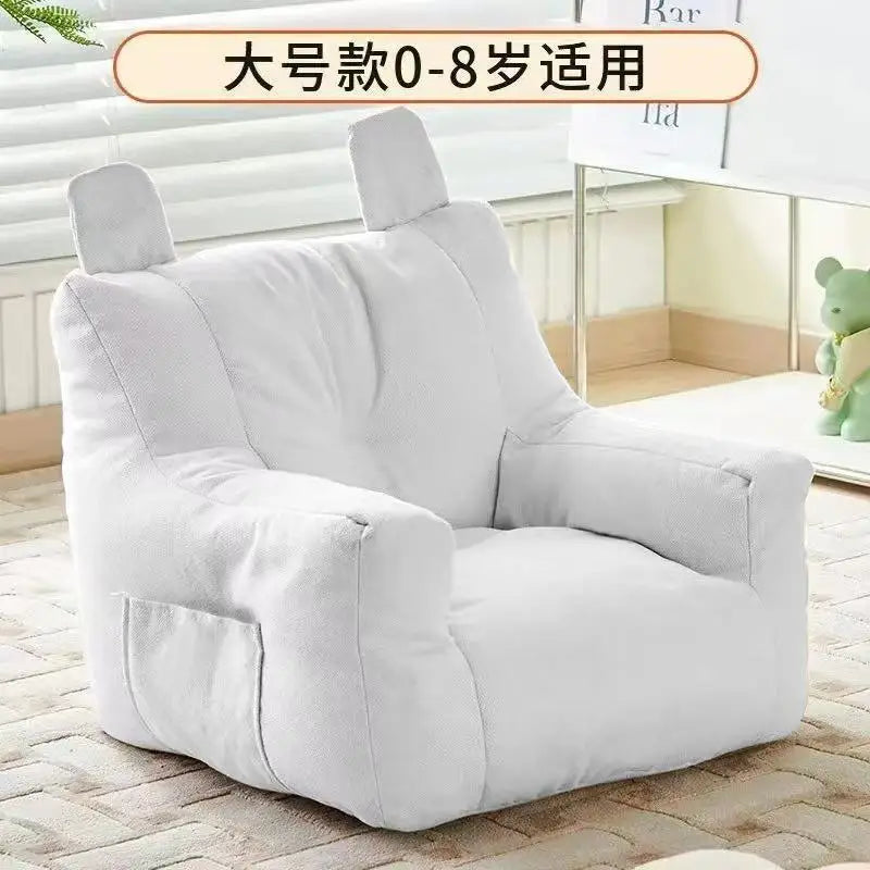 Toddler Armchair Upholstered Kids Sofa Chair for Boys & Girls, Single-Seat Mini Couch for Playroom with Lightweight Washable Cover