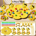 Little Bumblebee Multifunctional Kids Board Game Puzzle & Fishing Interactive Educational Toy Family Christmas Gift