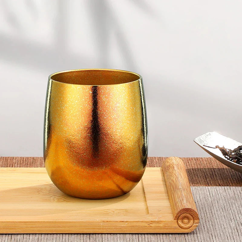 Double-Wall Titanium Insulated Mini Coffee Mugs & Whiskey Tumblers – Teacups (4 oz / 120 ml, 8.8 oz / 260 ml, 13.5 oz / 400 ml)
