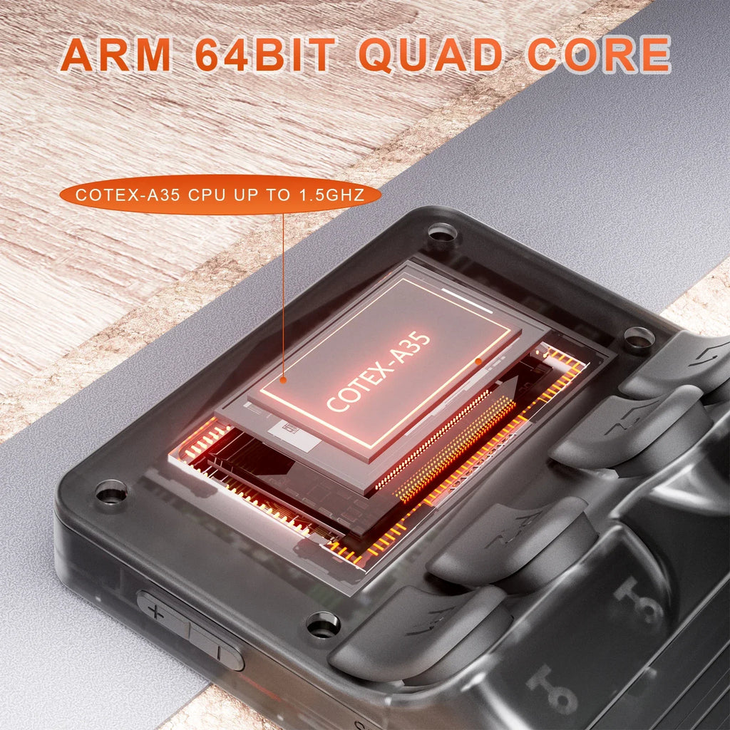 3.5-Inch IPS Retro Handheld Game Console 640x480 HD, 64GB Built-In, 16,000+ Classic Games Portable Pocket Player