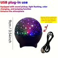 Starry Sky Projector Night Light with Moon Effect 360° Rotating LED Atmosphere Lamp for Kids Bedroom, Party & Birthday Gift