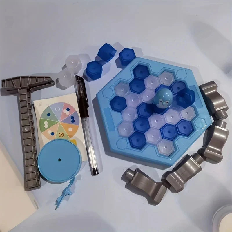 Save the Penguin Ice Tapping Rescue Game - STEM Educational Family & Party Game for Kids