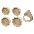 Wooden Silent Hamster Exercise Wheel — Running Wheel for Hamsters, Gerbils & Small Pets (15–23 cm / 5.9–9.1 in)