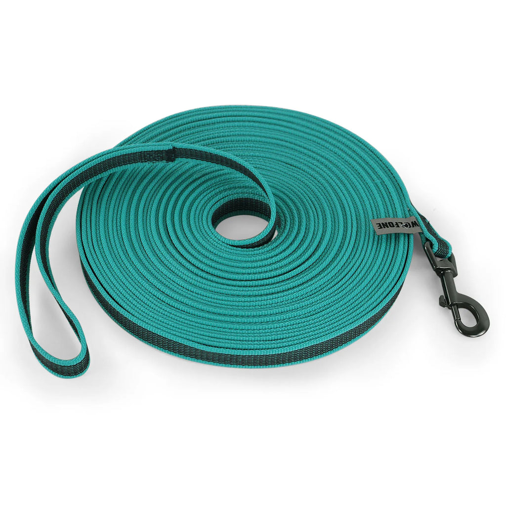 Long Dog Training Leash – 1.5m / 5m / 10m / 15m (4.9–49.2 ft) Durable Fiber Leash for Medium & Large Dogs, Personalized