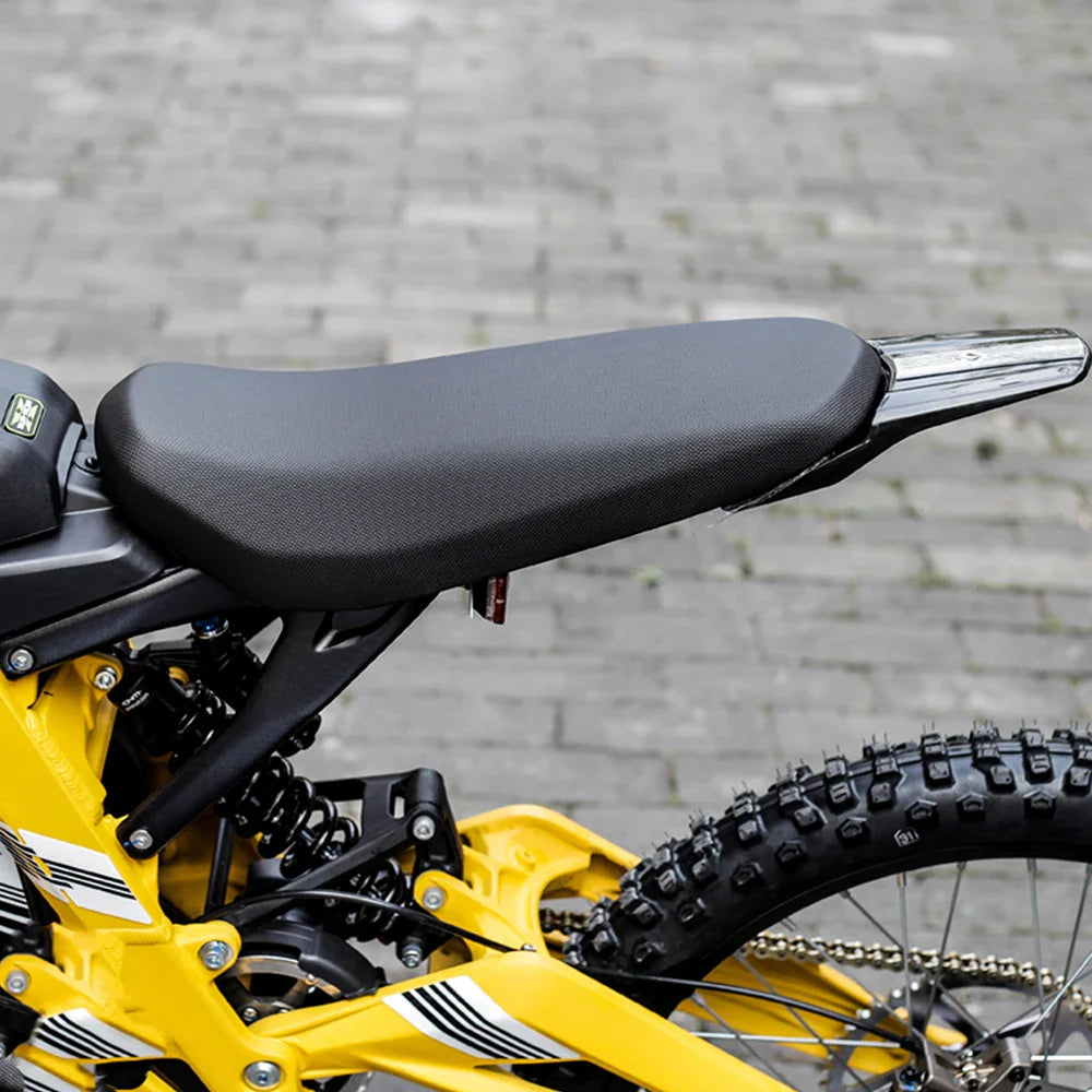 Waterproof Leather Seat Cushion for Electric Dirt Bikes – 6mm Thick Durable Motorcycle Saddle for e-Bikes & Off‑Road Bikes