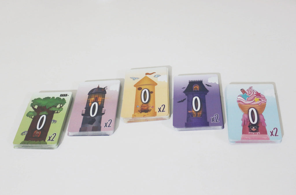 5 Towers Card Game for 2-6 Players, Fast-Paced Party & Strategy Game