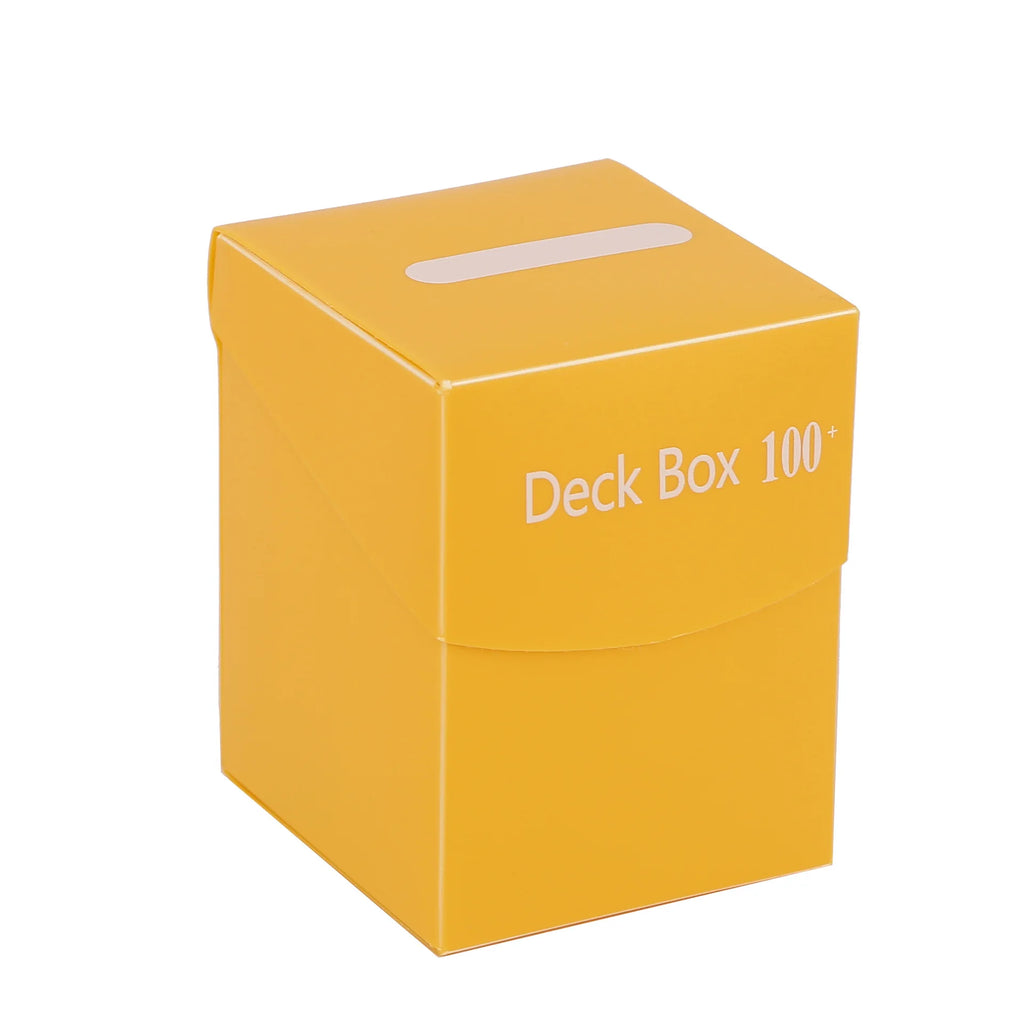 Deck Card Storage Box for 100+ Cards – Playing Card Carrying Case for Trading & Baseball Cards, Portable Deck Box for Games