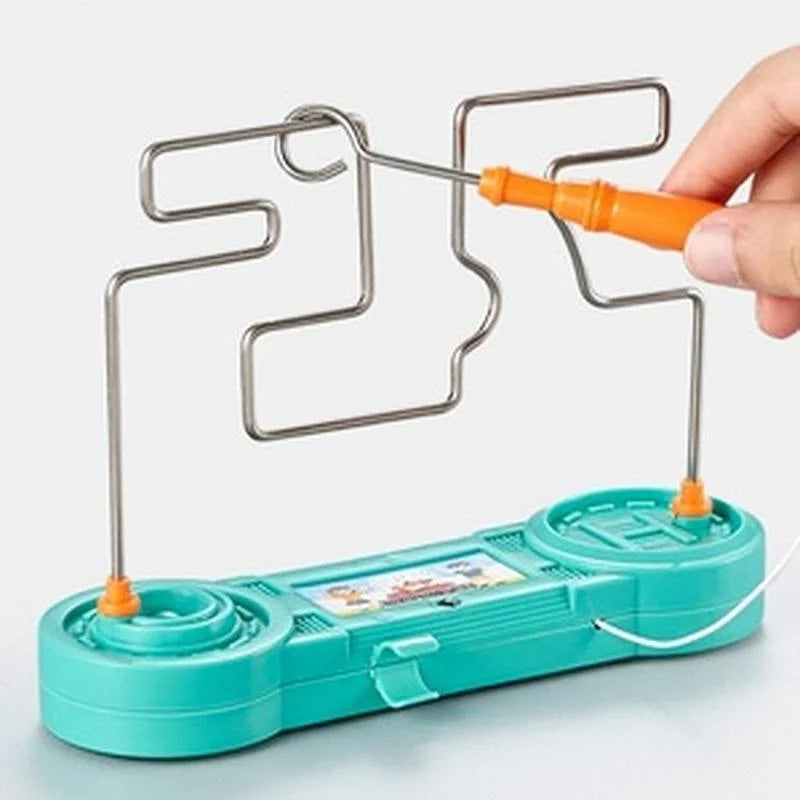 Kids Electric Touch Maze STEM Game - Educational Electric Shock Science Experiment Party Toy for Children (Ages 7-12)