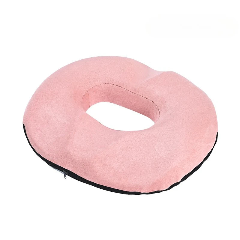 Orthopedic Donut Seat Cushion – Memory Foam Coccyx & Tailbone Relief Pillow for Hemorrhoid, Pregnancy, Office