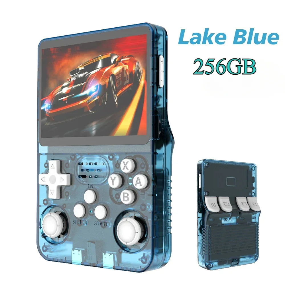 Retro Handheld Game Console 3.5-Inch (89 mm) IPS Screen Linux Pocket Player 64GB/128GB/256GB Expandable to 1TB