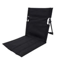 Portable Foldable Camping Backrest Cushion – Lightweight Ground Chair Support with Carry Bag, 51 x 24 cm (20.1 x 9.4 in)