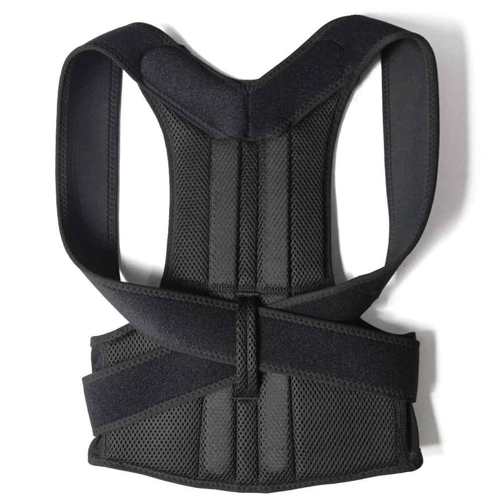 Adjustable Upper Back Posture Corrector – Clavicle & Shoulder Support Brace for Men & Women