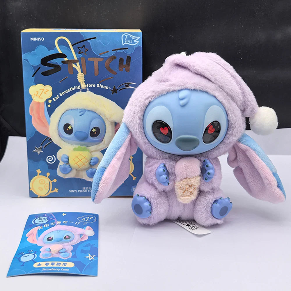 Blind Box Plush & Vinyl Mystery Doll Keychain - Cute Cartoon Pendant Bag Charm Collectible Gift