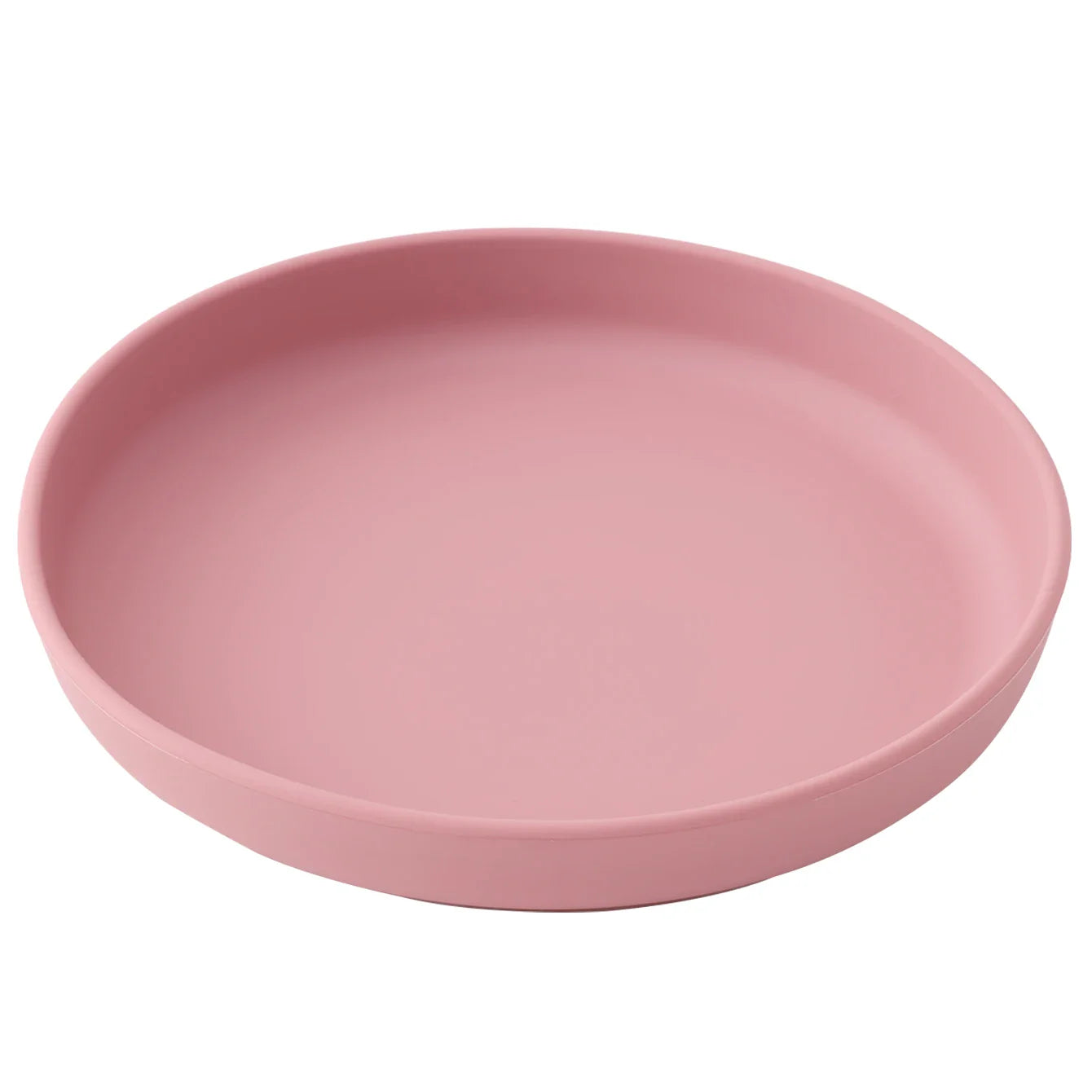 Food-Grade Silicone Baby Plate with Suction Base — Anti-Slip BPA-Free Toddler Feeding Bowl
