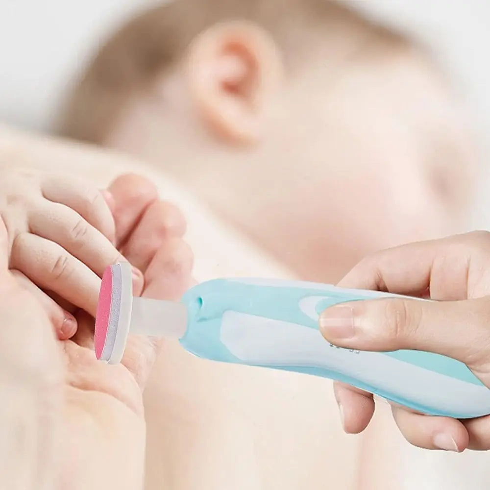 20-Pack Baby Nail File Replacement Pads for Electric Nail Trimmers, Grinding Heads for Newborns Infants Toddlers