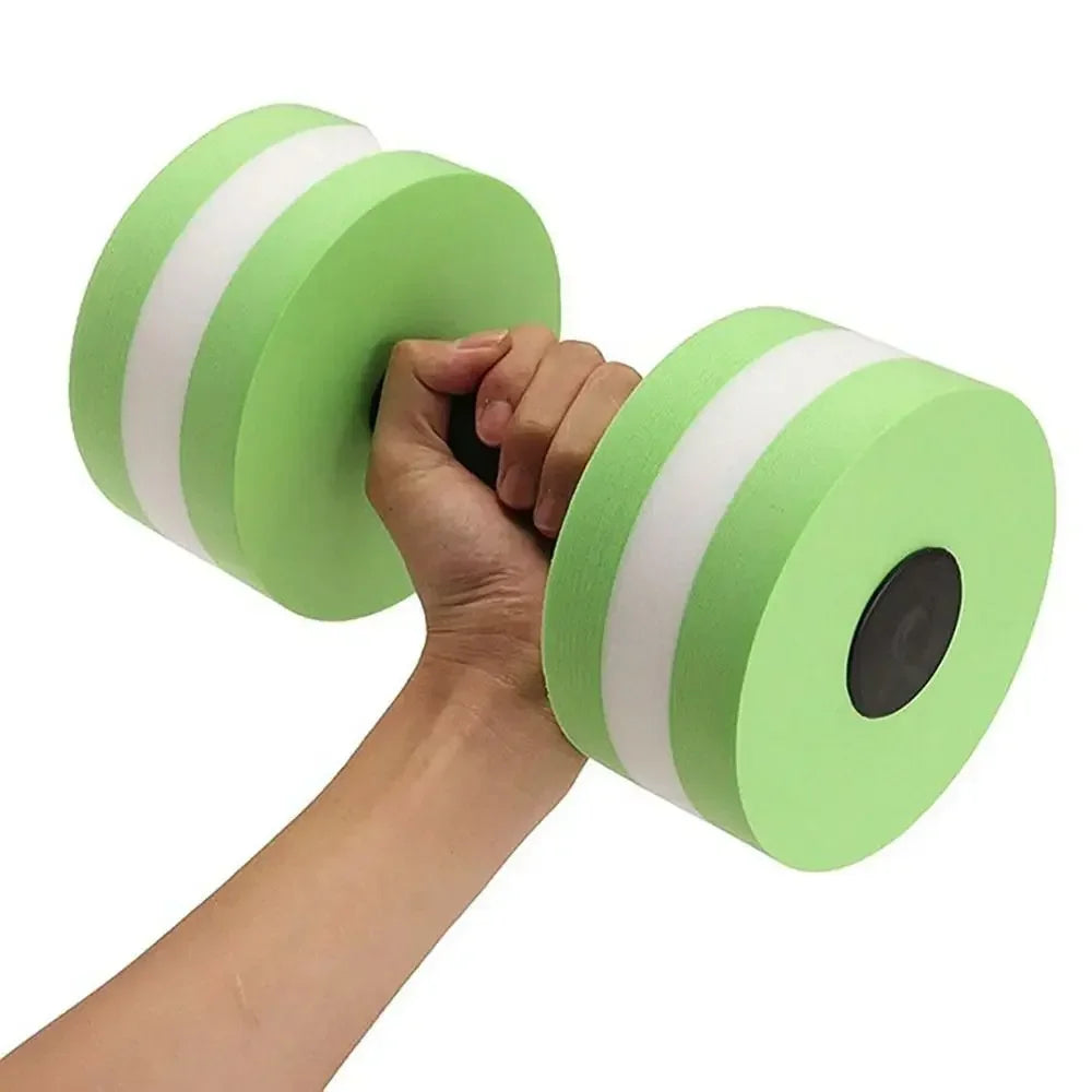 EVA Water Dumbbell – Floating Pool Aerobics Foam Dumbbell for Aquatic Fitness (10.63 in / 27 cm)