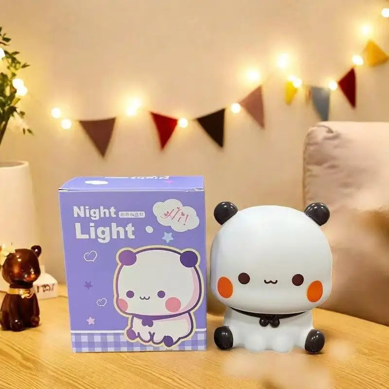 Crayon Shin-Chan Patting Night Light Soft Eye-Protecting Bedside Rechargeable Lamp